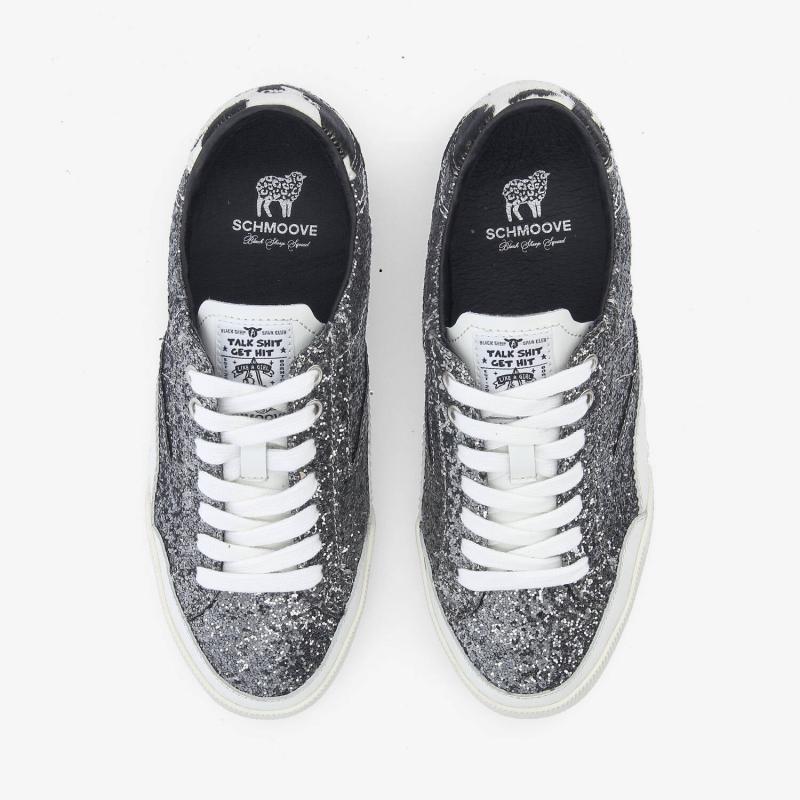 MICK SNEAKER W - GLIT/PONY COW - GREY